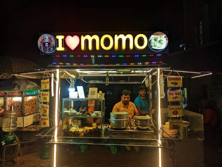 Udaynarayanpur bus stand street food stall