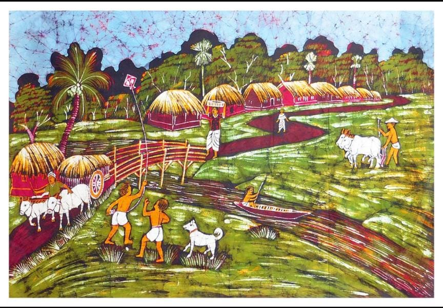 Udaynarayanpur village historical landscape