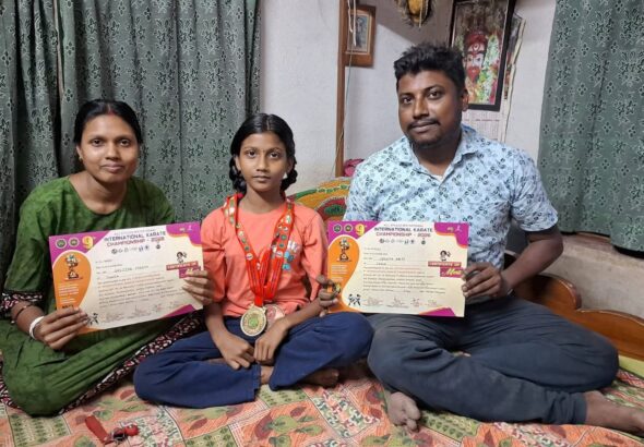 Udaynarayanpur Karate Champion